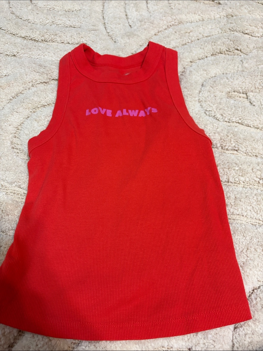 Old Navy red shirt